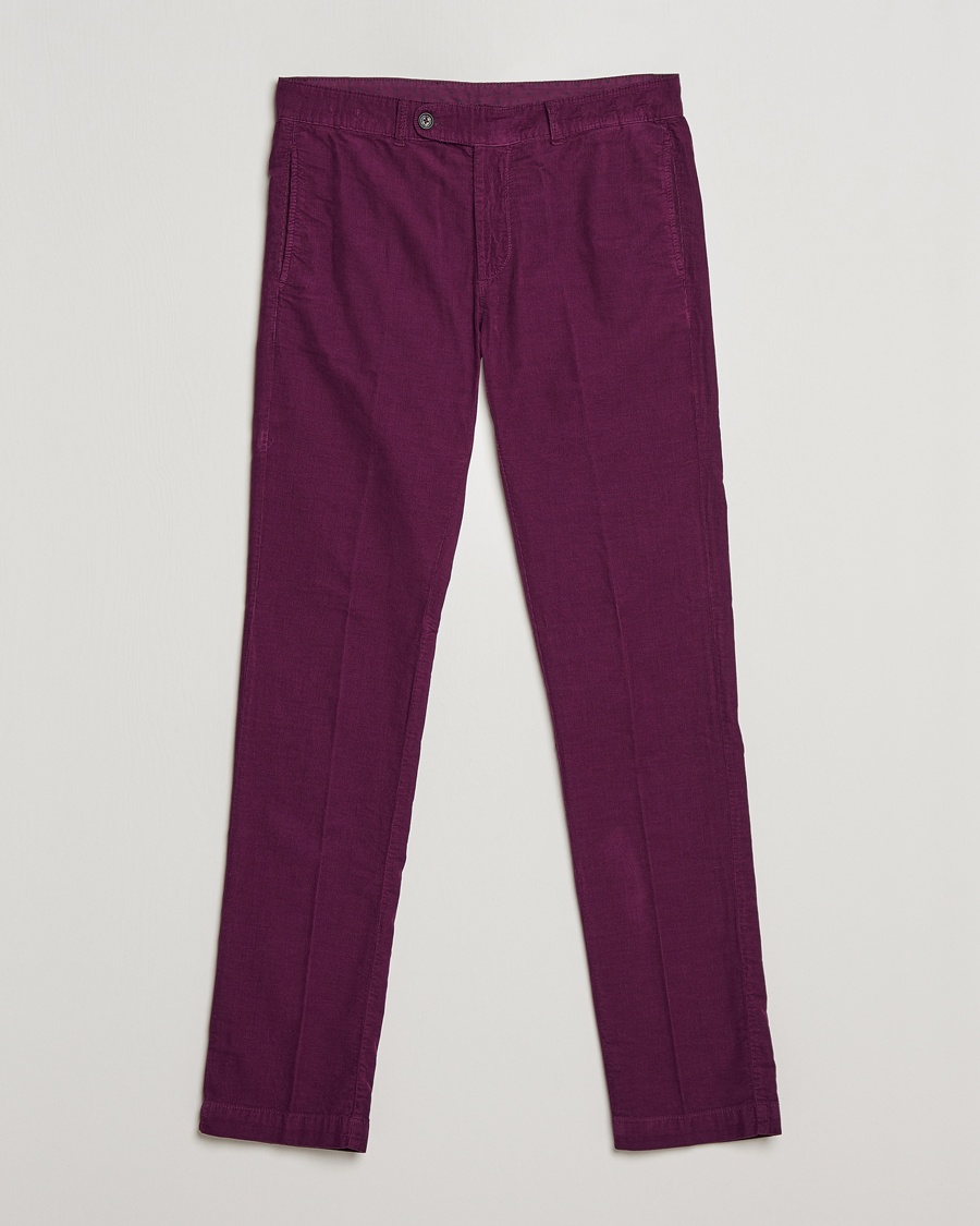 Herre | Massimo Alba | Massimo Alba | Baby Corduroy Trousers Plum