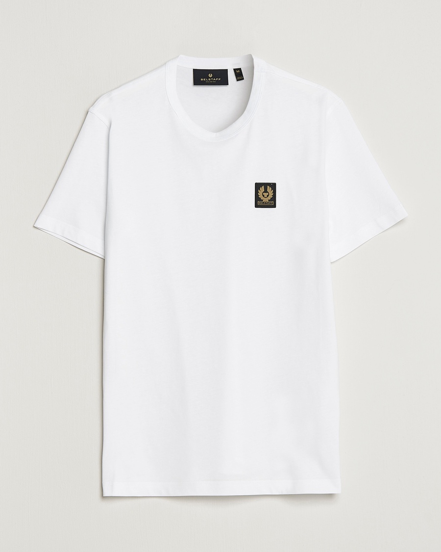 Belstaff Cotton Logo T-Shirt White – Hvid