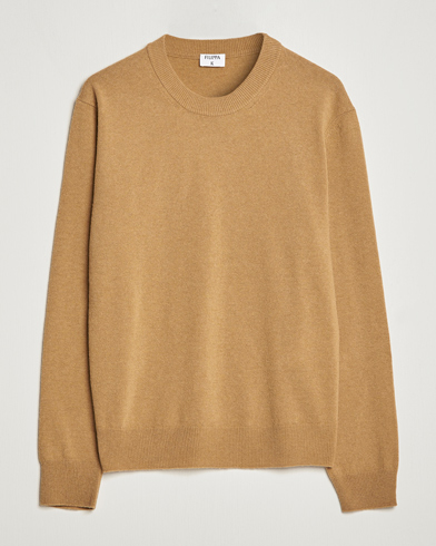 Herre | Trøjer | Filippa K | Relaxed Wool Sweater Butterscotch