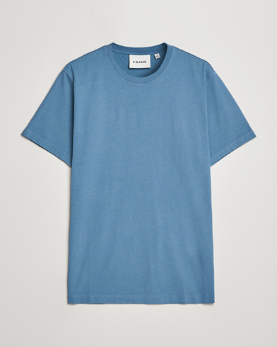 Herre | Nye varemærker | FRAME | Logo T-Shirt Grey Blue