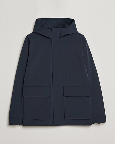 Herre | Field jackets | NN07 | Beck Waterproof Field Jacket Navy Blue