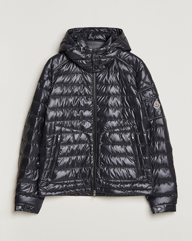 Herre | Luxury Brands | Moncler | Lauros Hooded Down Jacket Black