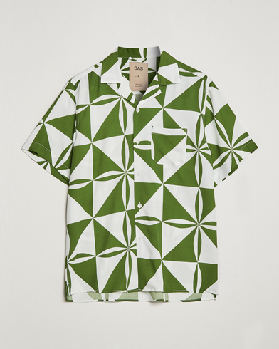 Herre | Kortærmede skjorter | OAS | Viscose Resort Short Sleeve Shirt Bloomy Plateau