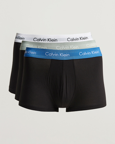 Herre | Boxershorts | Calvin Klein | Cotton Stretch Trunk 3-Pack Black