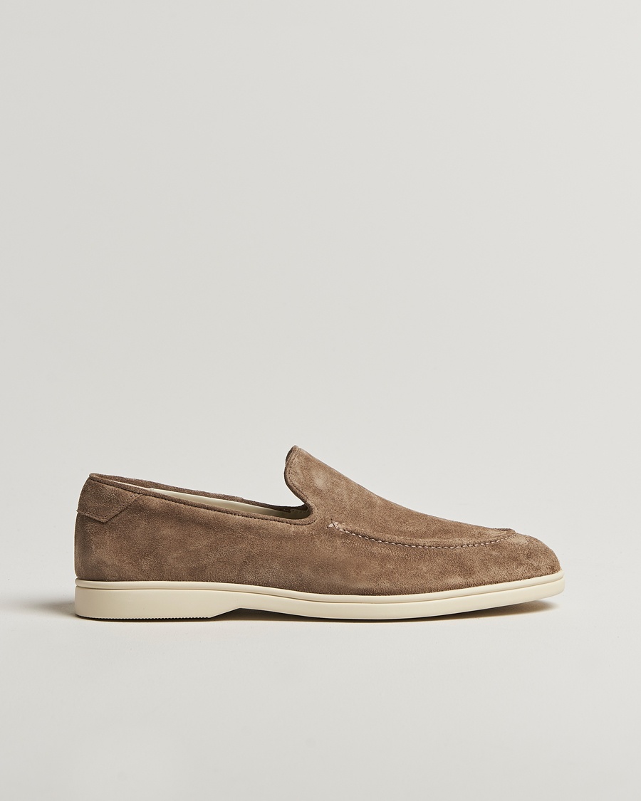 Herre | Sko i ruskind | CQP | Debonair Suede Loafers Tabac