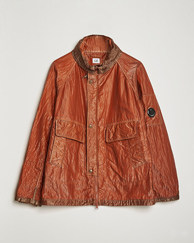Herre | CP Company Jakker | C.P. Company | Kan-D Garment Dyed Nylon Jacket Rust