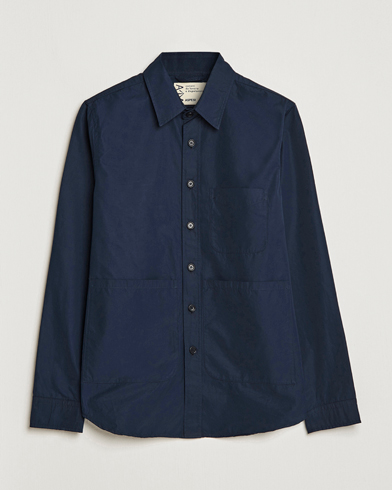 Herre | Klassiske jakker | Aspesi | Utility Shirt Jacket Navy