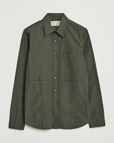 Herre | Klassiske jakker | Aspesi | Utility Shirt Jacket Dark Green