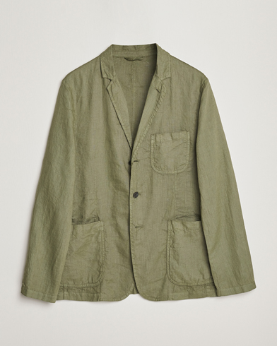 Herre | Blazere & jakker | Aspesi | Samuraki Linen Blazer Army Green