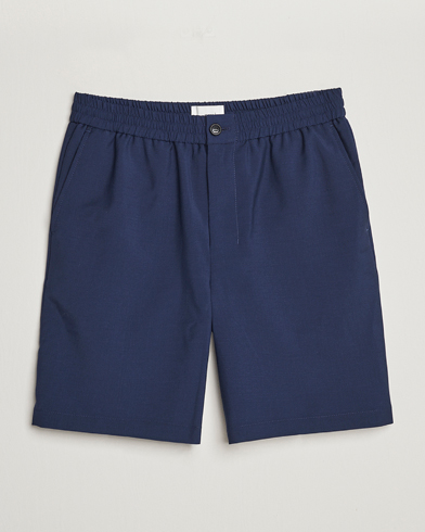Herre | Shorts | AMI | Elasticated Waist Shorts Navy
