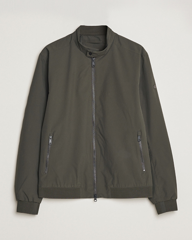Herre | Casual jakker | Scandinavian Edition | Plain Waterproof Jacket Dark Olive
