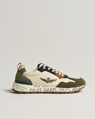 Herre | Sneakers | Aeronautica Militare | Running Sneakers Light Green
