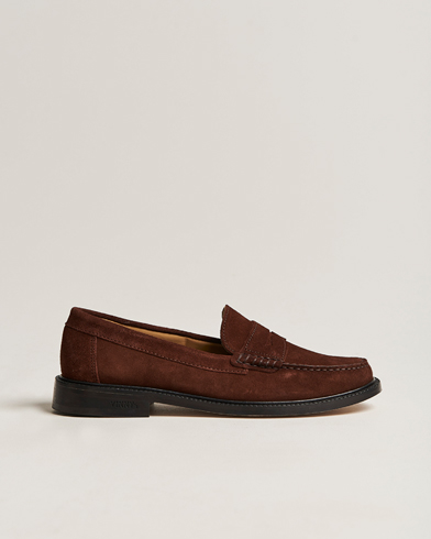 Herre | Loafers | VINNY's | Yardee Moccasin Loafer Brown Suede