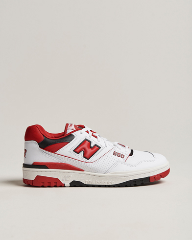 Herre | Sko | New Balance | 550 Sneakers White/Red