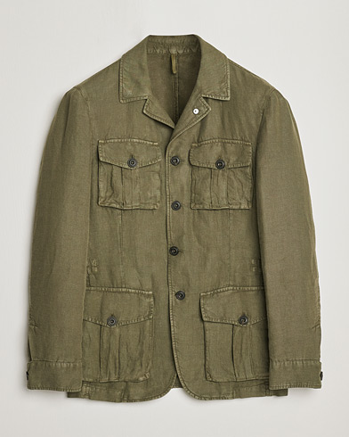Herre | Blazere & jakker | L.B.M. 1911 | Linen Safari Jacket Olive