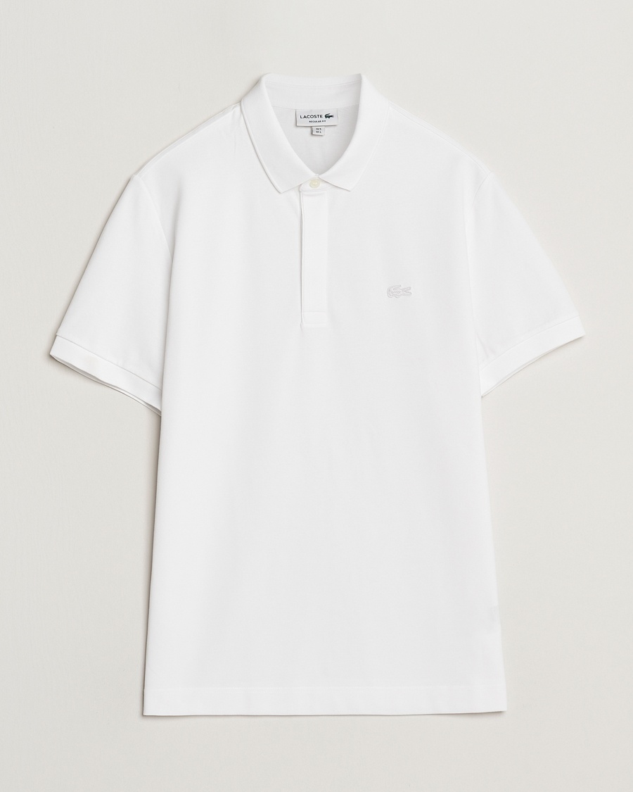 Lacoste Paris Polo Piké White – Hvid