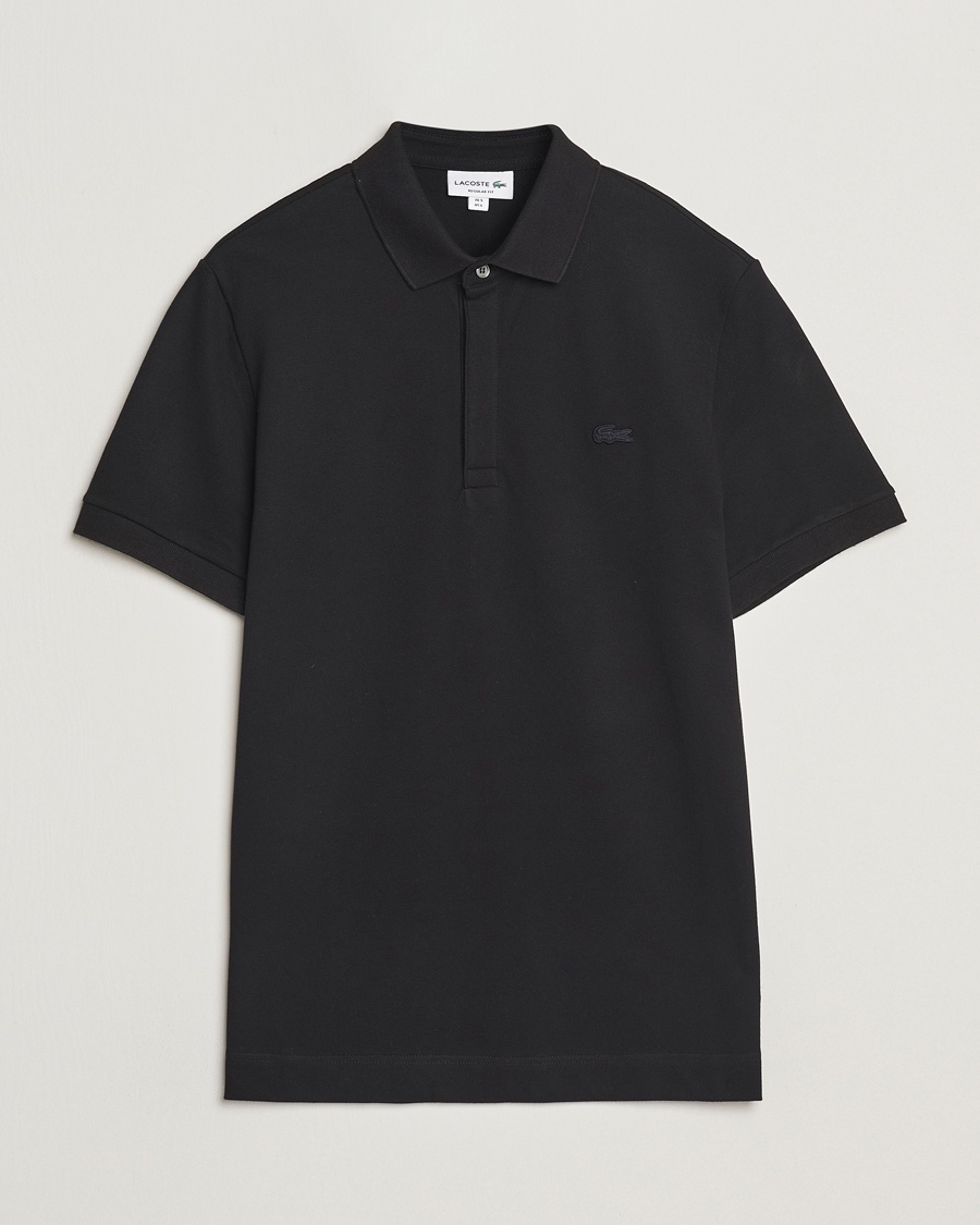 Lacoste Paris Polo Piké Black – Sort