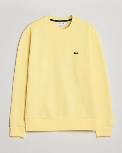 Herre |  | Lacoste | Crew Neck Sweatshirt Yellow