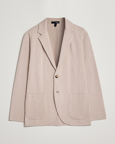 Herre | Blazere & jakker | Lardini | Knitted Cotton Blazer Beige
