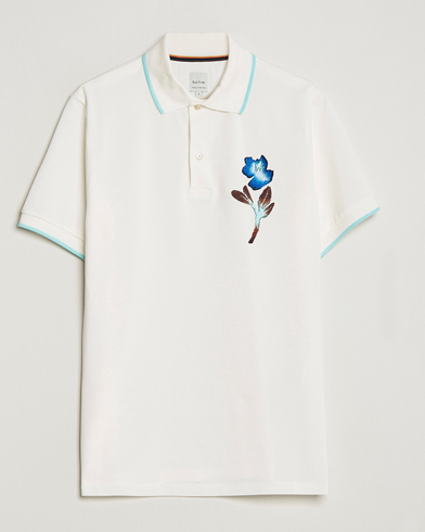 Herre | Polotrøjer | Paul Smith | Floral Polo White