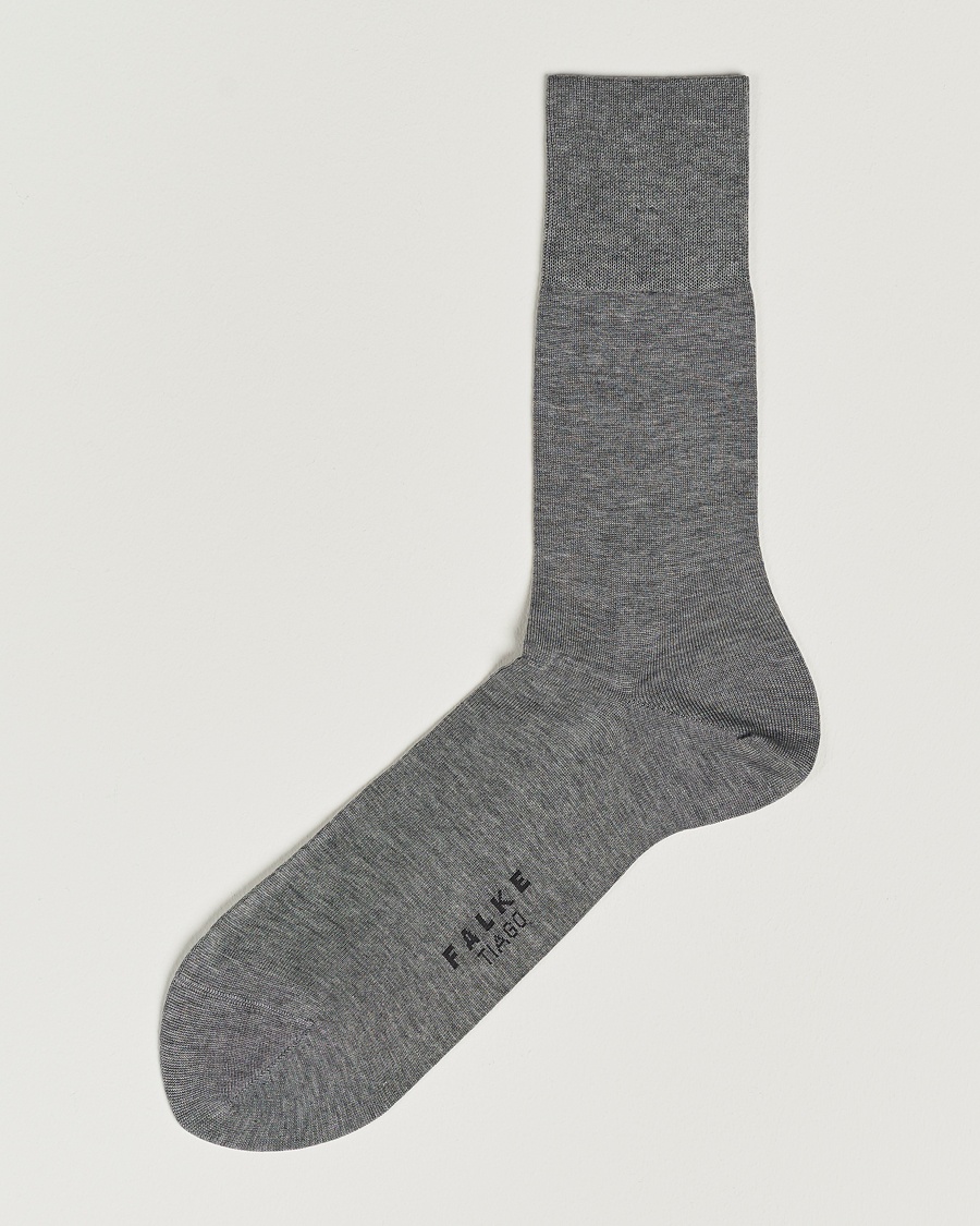 Falke Tiago Socks Light Grey Melange – Grå