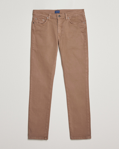 Herre | 5-pocket bukser | GANT | Hayes Desert Jeans Desert Brown