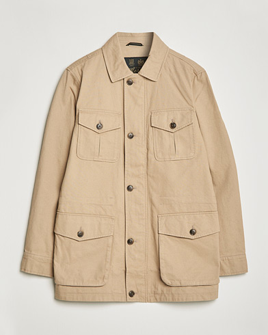 Herre | Field jackets | Morris | Amira Cotton Sand Field Jacket Beige