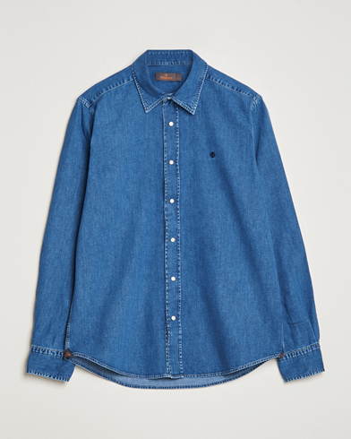 Herre | Casual | Morris | William Denim Shirt Medium Blue