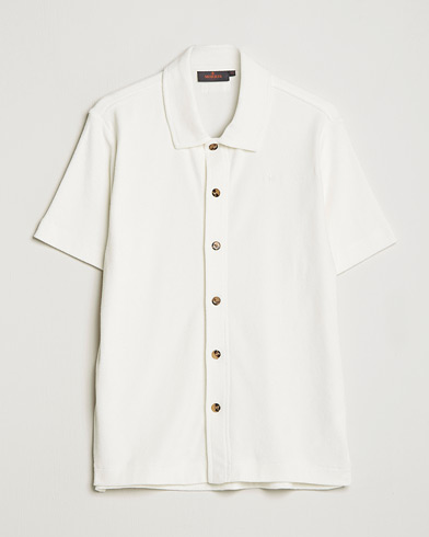 Herre | Kortærmede skjorter | Morris | Hunter Terry Short Sleeve Shirt Off White