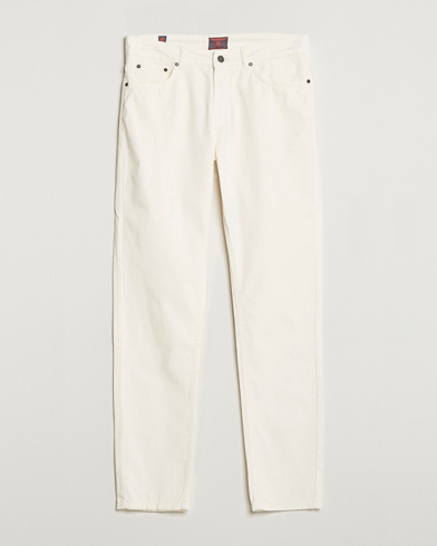 Herre | 5-pocket bukser | Morris | James Structured 5-Pocket Trousers White