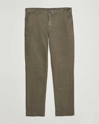 Morris Jeffrey Brushed Chinos Olive – Grøn