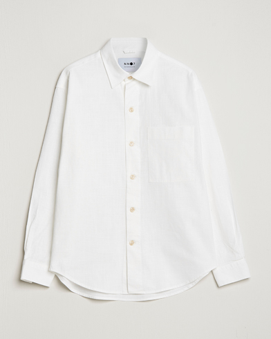 Herre | NN07 | NN07 | Adwin Cotton Pocket Shirt Off White