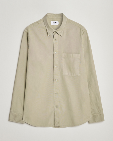 Herre | Fløjlsskjorter | NN07 | Cohen Summer Cord Shirt Pale Green