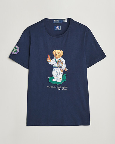 Herre |  | Polo Ralph Lauren | Printed Wimbledon Bear Crew Neck T-Shirt Na