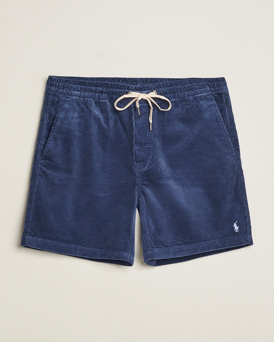  Prepster Corduroy Drawstring Shorts Boston Navy