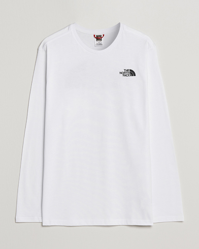 Herre | Langærmede t-shirts | The North Face | Long Sleeve Easy T-Shirt White