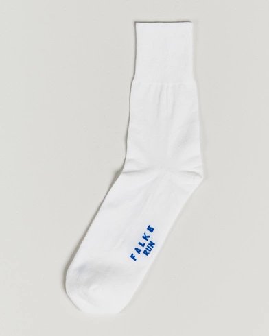 Herre | Almindelige sokker | Falke | Run Cushioned Sport Sock White