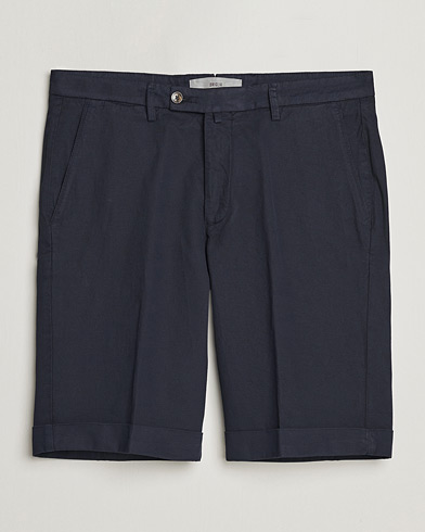 Herre | Shorts | Briglia 1949 | Linen/Cotton Shorts Navy