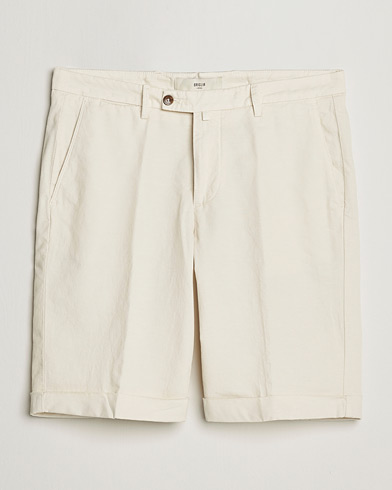 Herre | The linen lifestyle | Briglia 1949 | Linen/Cotton Shorts Cream