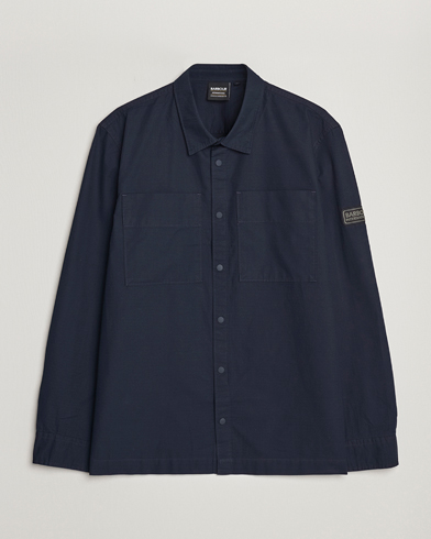 Herre | Shirt Jackets | Barbour International | Dyne Ripstop Overshirt Nightsky Navy