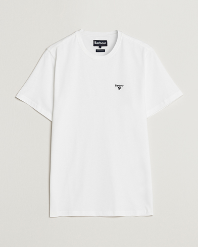 Herre | Barbour | Barbour Lifestyle | Sports Crew Neck T-Shirt White
