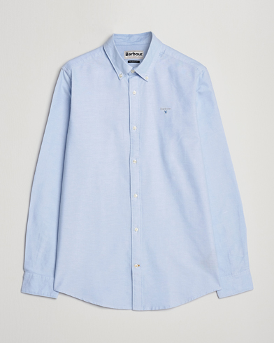 Herre | Best of British | Barbour Lifestyle | Tailored Fit Oxtown Shirt Sky Blue