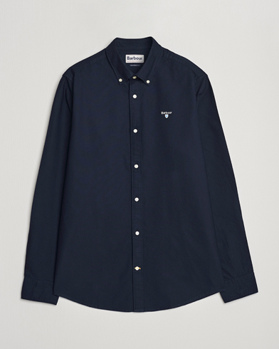 Herre | Barbour | Barbour Lifestyle | Tailored Fit Oxford 3 Shirt Navy