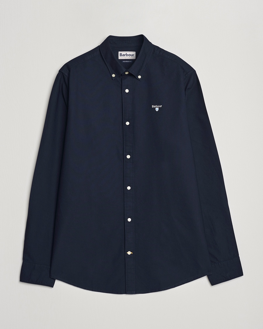 Barbour Lifestyle Tailored Fit Oxford 3 Shirt Navy – Blå