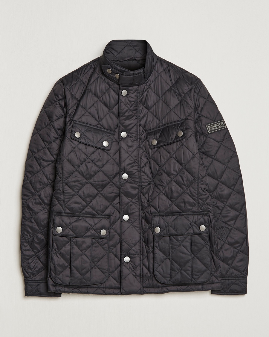 Barbour International Ariel Quilted Jacket Black – Sort