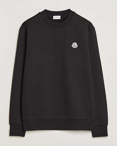 Herre | Sweatshirts | Moncler | Logo Patch Sweatshirt Black