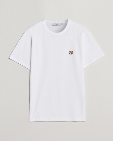 Herre | Hvide t-shirts | Maison Kitsuné | Fox Head T-Shirt White