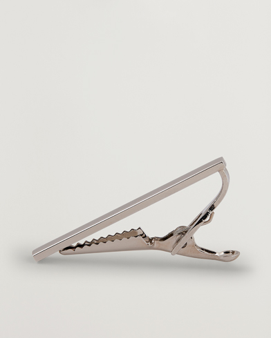 Herre | Slips | Amanda Christensen | Tie Clip 4 cm Silver