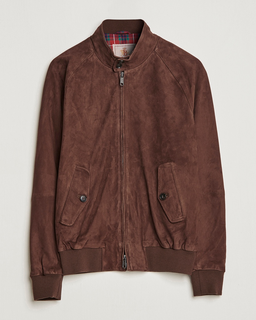 Herre |  | Baracuta | G9 Suede Jacket Chocolate