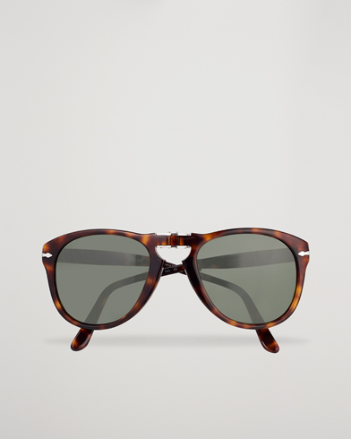 Herre | Buede solbriller | Persol | 0PO0714 Sunglasses Havana/Green